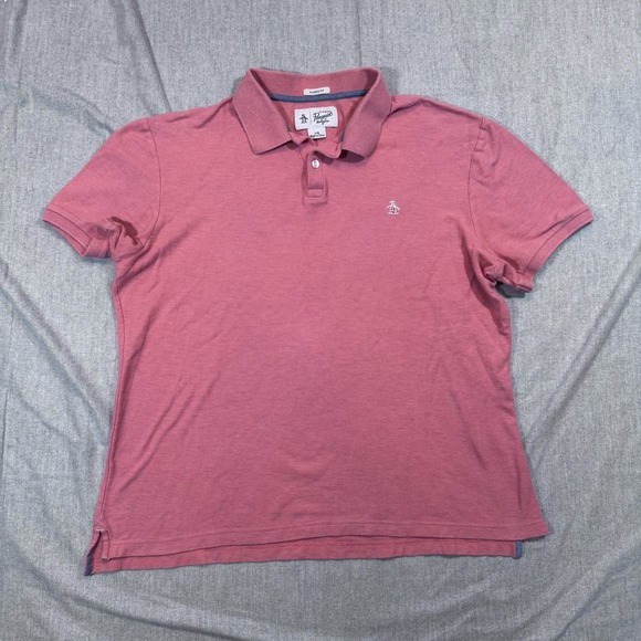 Original Penguin Other - Original Penguin Polo Shirt Mens Large Classic Fit Embroidered Penguin Casual